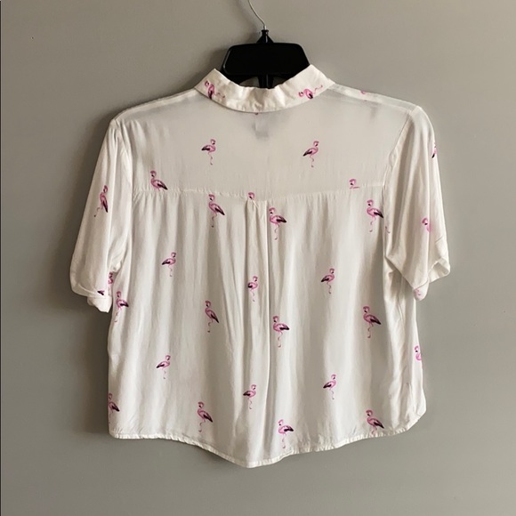 Forever 21 Flamingo Crop - Picture 3 of 3
